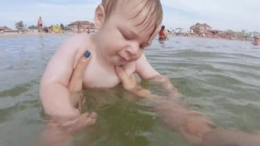 Denizde yüzme eğitimi