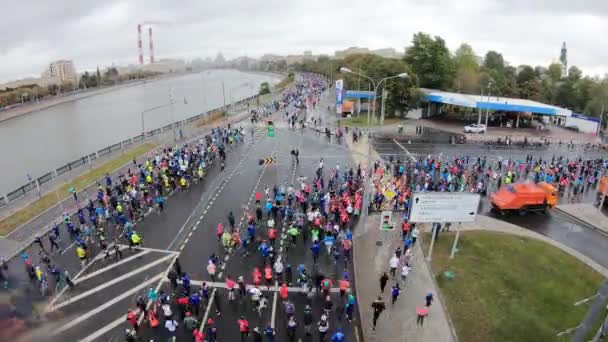 Maratona de Moscou absoluta — Vídeo de Stock