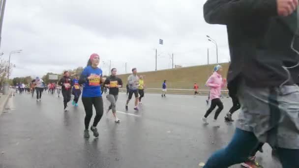 Maratona de Moscou absoluta — Vídeo de Stock