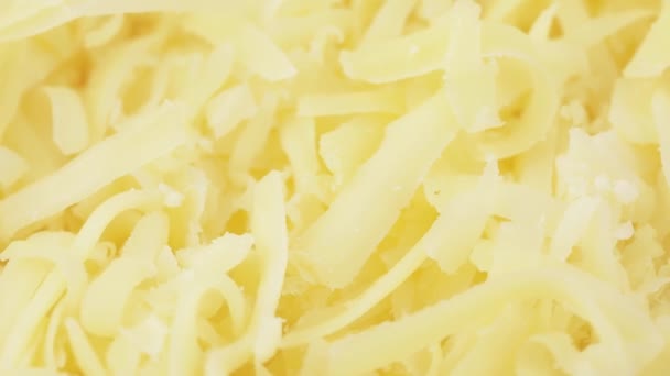 Φέτες τυριού χύμα — Αρχείο Βίντεο