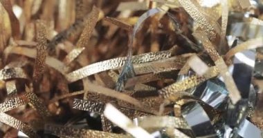 Bokeh Noel tinsel