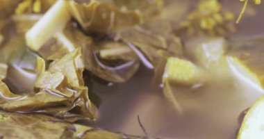 Dereotu ile salatalık turşu