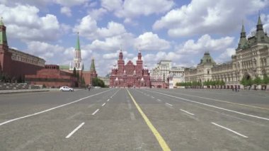 Karantina sırasında Kızıl Meydan