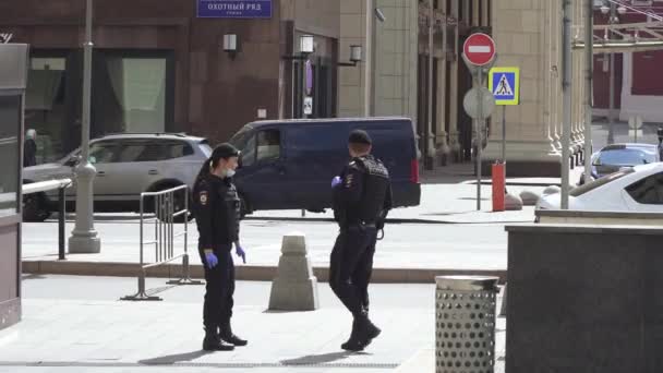 Policías enmascarados — Vídeos de Stock