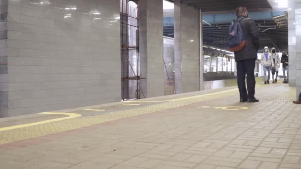 Metro istasyonu Kutuzovskaya — Stok video