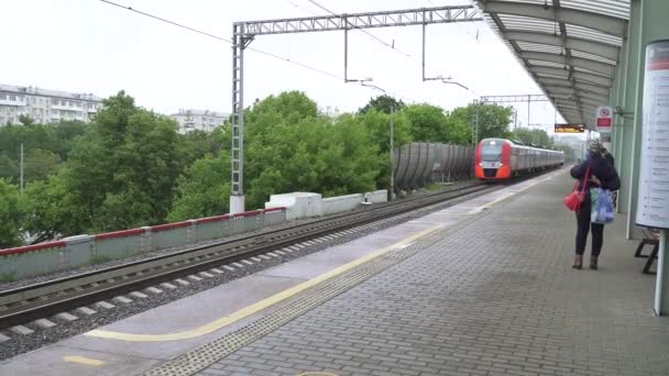 Estación de metro MCC Luzhniki — Vídeos de Stock