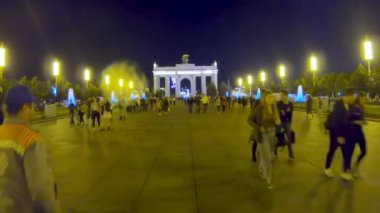 Vdnh 'nin ana girişi.