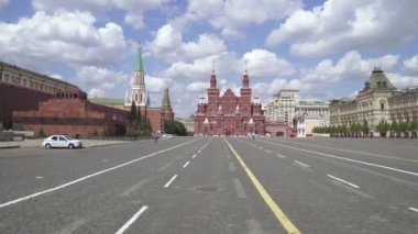 Karantina sırasında Kızıl Meydan