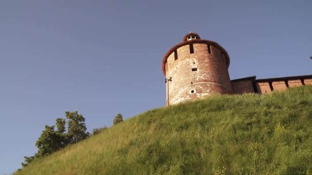 Pohled na Taynitskou věž — Stock video