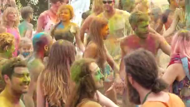 Holi Festival barvy — Stock video