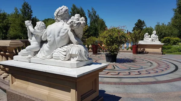 Marmeren Sculpturen Park Mezhygirya Kiev Novi Petrivtsi — Stockfoto
