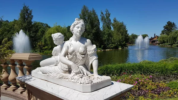 Sculpturen Mezhyhirya Park — Stockfoto