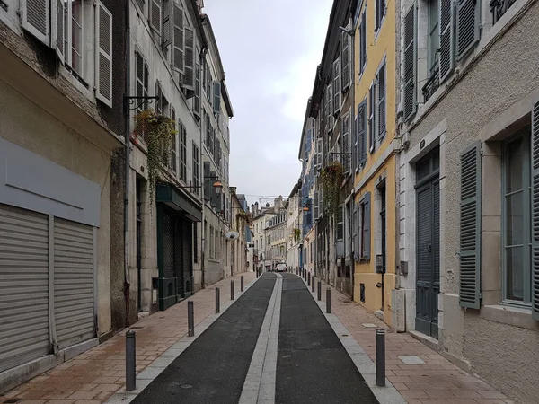 Street Old Houses Nantes France — Stock Photo, Image