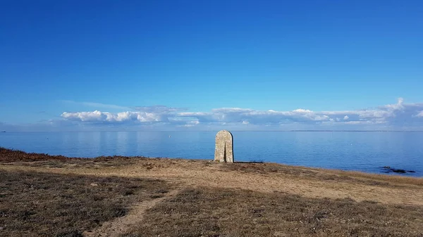 Hoedic 島の風景 大西洋の海 フランス — ストック写真