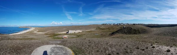 Hoedic Eiland Landschap Atlantische Zee Frankrijk — Stockfoto