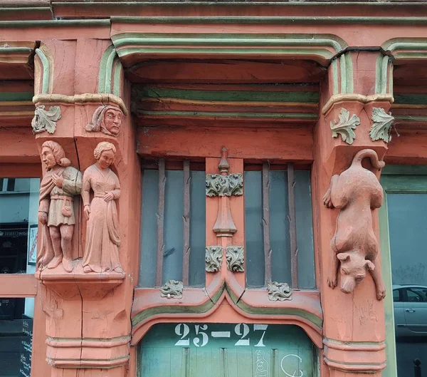 Decoration House Old Town Tours France — Stock Photo, Image