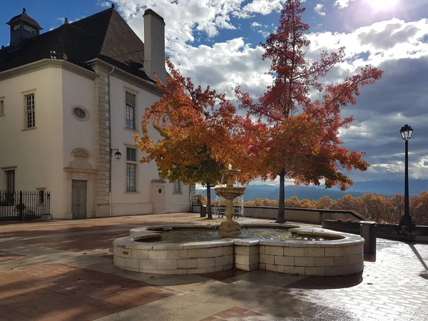 Das Chteau Pau Das Pau Schloss Zentrum Der Stadt Pau — Stockfoto