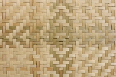 Rattan doku, ayrıntı elişi bambu dokuma doku arka plan.