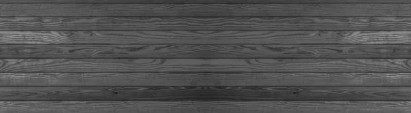 Panorama Fundo Escuro Preto Cinza Textura Madeira Piso — Fotografia de Stock