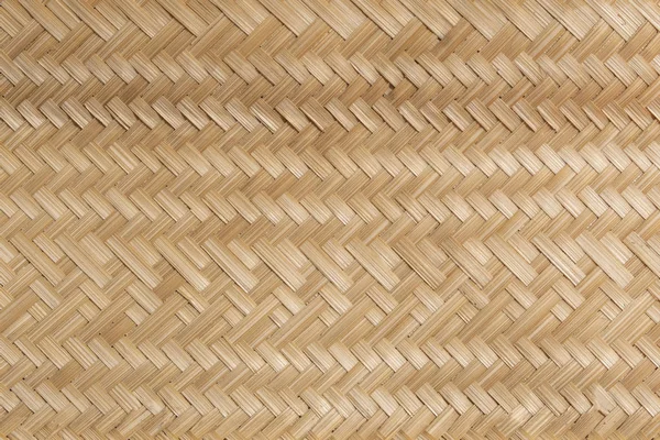 Klattanstruktur Detaljhåndverksbakgrunn Med Bambusveving Bambusveggbakgrunn – stockfoto
