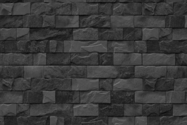 Dark grey black  Slate Marble Split Face Mosaic  pattern and bac — Stock Photo, Image