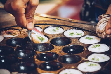 Kanom krok, Thai sweetmeat, Tay tatlı, şeker yapma tür
