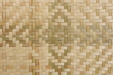 Rattan doku, ayrıntı Elişi bambu dokuma doku backgrou