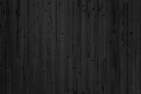 Schwarz Holz Textur Boden Hintergrund Tischplatte Ansicht. — Stockfoto