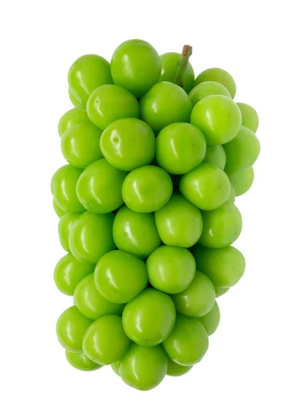 Shine Muscat Grape White Background Royalty Free Stock Images