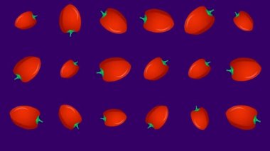 Kırmızı Tatlı Bulgar Biber düşen