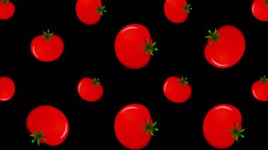 Düşen domates ile Arka Plan