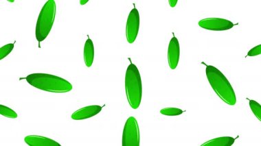 Düşen salatalık ile arka plan