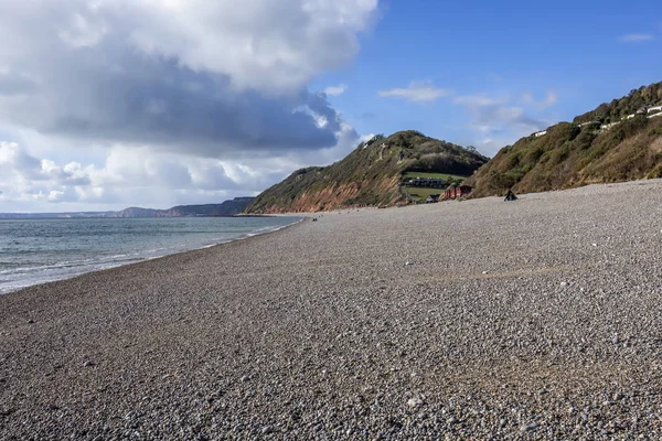 Branscombe Pláž Poblíž Seaton Devonu Jihozápadní Anglii — Stock fotografie