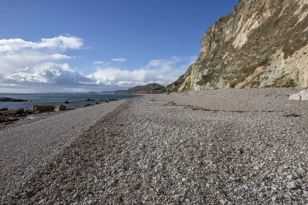 Branscombe Pláž Poblíž Seaton Devonu Jihozápadní Anglii — Stock fotografie