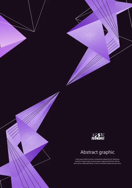Abstracte Moderne Poligonal Achtergrond Eps10 Vector Illustratie — Stockvector