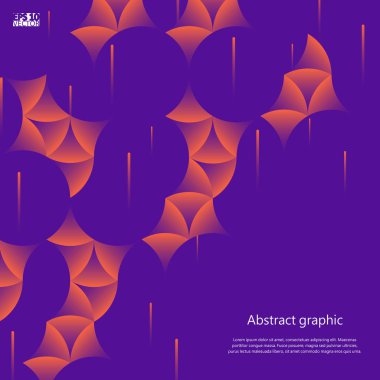 Grafik illüstrasyon arka plan ile. Eps10 vektör çizim.