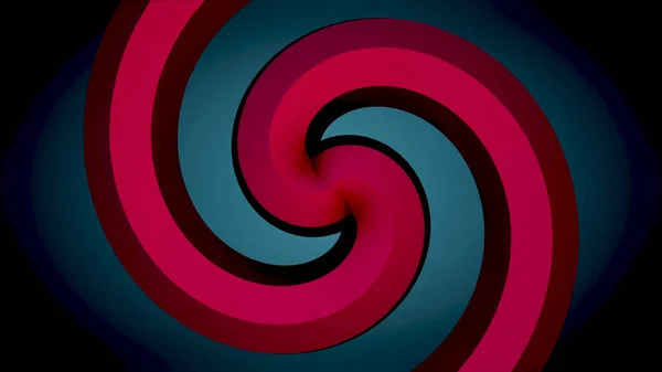 Abstract soft color spiral shape dotted animation background. Color abstract spiral