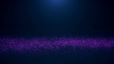 Arka plan noktalarından, dalgalı çizgilerle. Animasyon neon satırlarından yüzeyinde ripples. Animasyon sorunsuz döngü