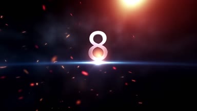 Geri sayım Motiongraphic 10-0. Geri sayım başlar. Şaşırtıcı geri sayım animasyon. Yarış, olay, parti için hazır. Teknolojik geri sayım Intro.