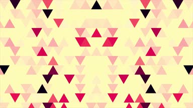 Rasgele geometrik grafik şekiller renkli rakamlar Motion animasyon değiştirme. Üçgenler arka plan animasyon sorunsuz döngü soyut. Pastel piksel animasyon arka plan sorunsuz döngü.