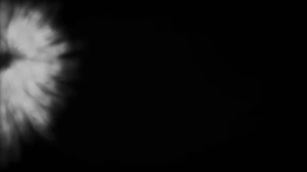 Animación de bucle líquido oscuro abstracto de la superficie de flujo oscuro de agua de tinta o aceite, tela de seda con reflejos, desenfoque. Onda y ondulación en la superficie oscura. Pincel abstracto forma de trazo tinta blanca —  Fotos de Stock