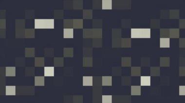 Hareketli arka plan renkli piksel yanıp sönen ve anahtarı. Animasyon arka plan mozaik karolar parlayan. Parlatıcı ışık ile teknolojik kareler hareket. Soyut kırmızı kareler - sorunsuz arka plan