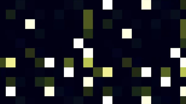 Mehrfarbig blinkende Pixel Bewegungshintergrund. bunte blinkende Pixel Bewegungshintergrund. digitales Multimedia-Mosaik — Stockfoto
