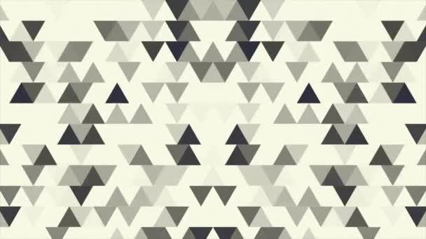 Fond polygone géométrique aléatoire abstrait. Triangles Résumé Animation de fond Boucle sans couture. Des formes géométriques abstraites en mouvement. boucle sans couture abstrait mouvement arrière-plan .