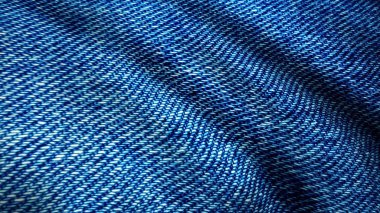 Mavi arka plan, denim kot arka plan. Kot doku, kumaş. koyu mavi jeans ile yamalı rengini malzemeden dokusuna