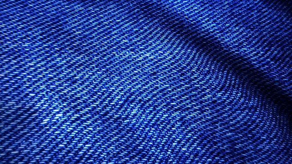 Kék háttér, denim farmer háttér. Farmer textúra, szövet. az anyag színe sötét kék farmer foltok textúra — Stock Fotó