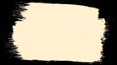 Fırça darbeleri siyah arka plan üzerine beyaz boyalı. Beyaz arka plan üzerinde izole siyah boya konturları kümesi. Boyalı siyah mürekkep satırı fırça ve beyaz zemin üzerine bırak