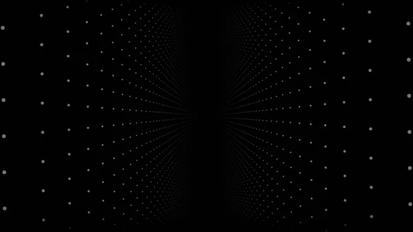 Abstract background with animation of slow moving particles. Animation of seamless loop. Dot Particle flow twist and moving for futursitic and tectnology abstract background. Moving and flicker