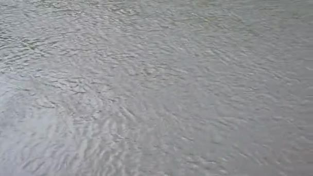 Blue lake waves closeup view. Des actions. Gros plan sur l'eau du lac 