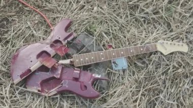 Kırık gitar çim. Hisse senedi. Klasik müzik unutmadan kavramı